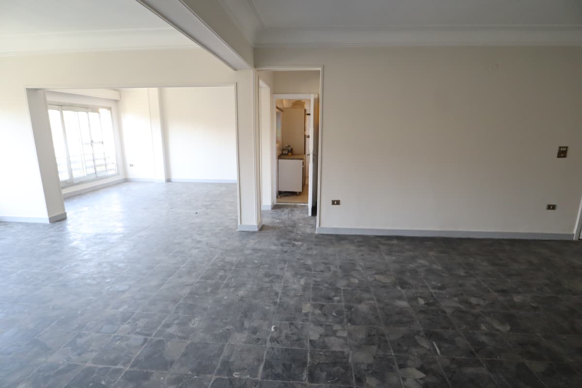 Bright Semi Furnished Apartment For Rent In Degla Maadi.
