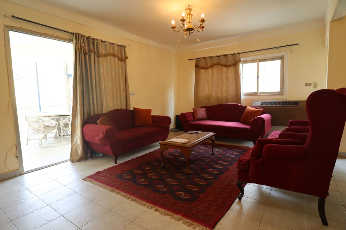 Charming 120sqm Urban Apartment With Balcony In Maadi Degla