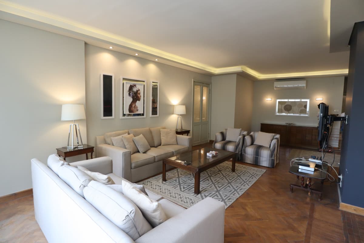 Amazing Fully Furnished Apartment for Rent In Maadi Sarayat 