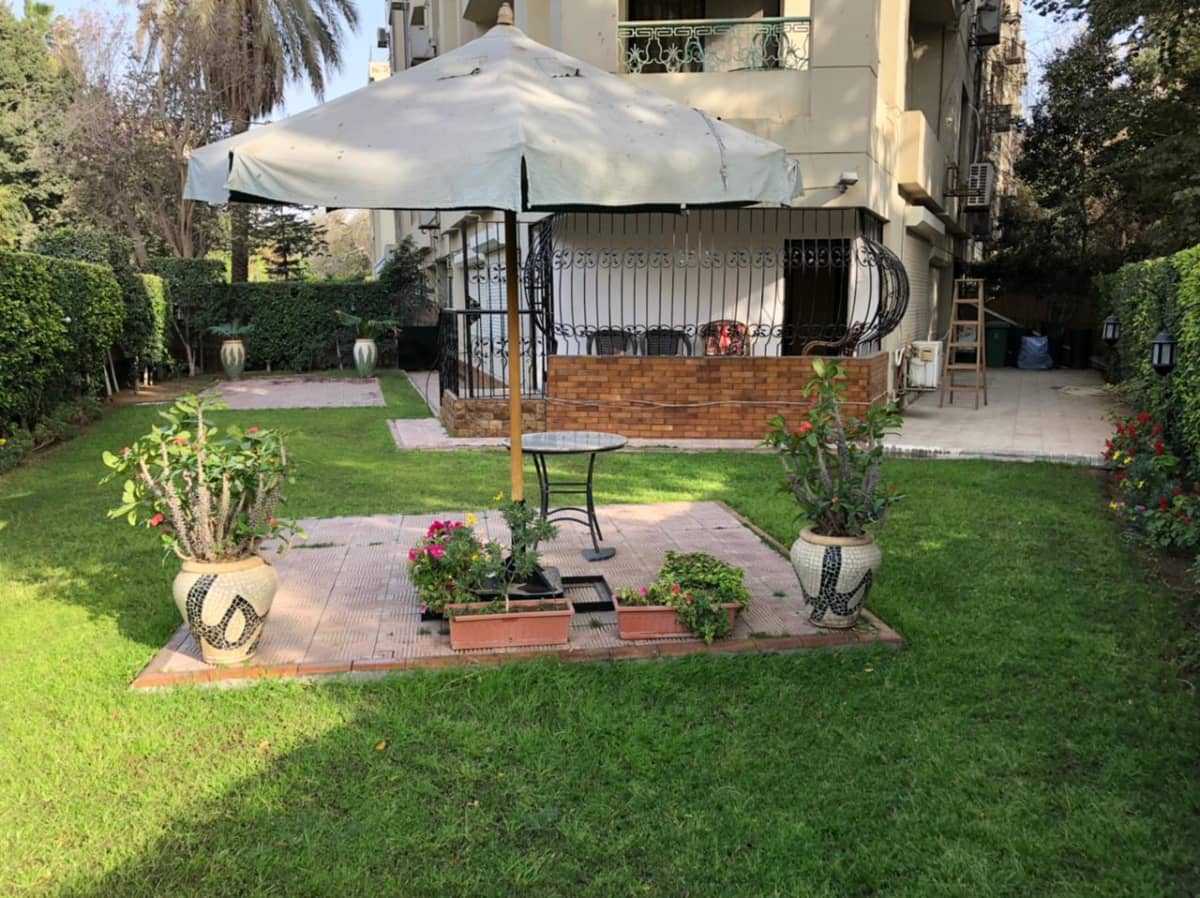 Sophisticated Garden Apartment In Prime Maadi Sarayat.
