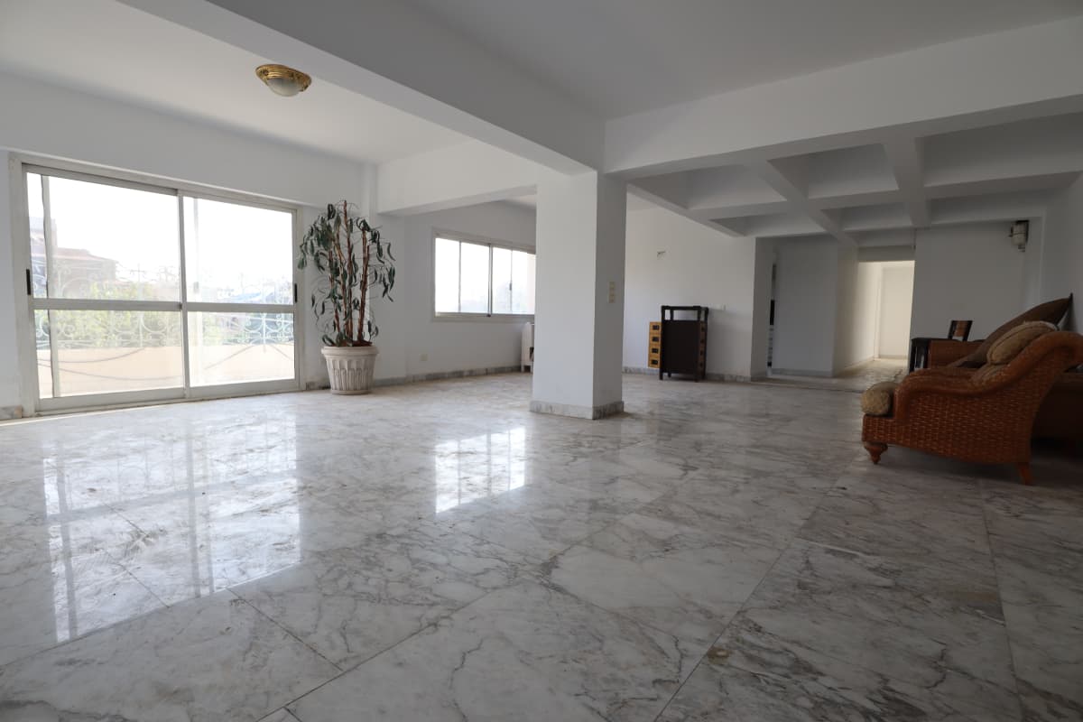 Spacious Semi-Furnished Penthouse For Rent In Sarayat Maadi | 600Sqm.