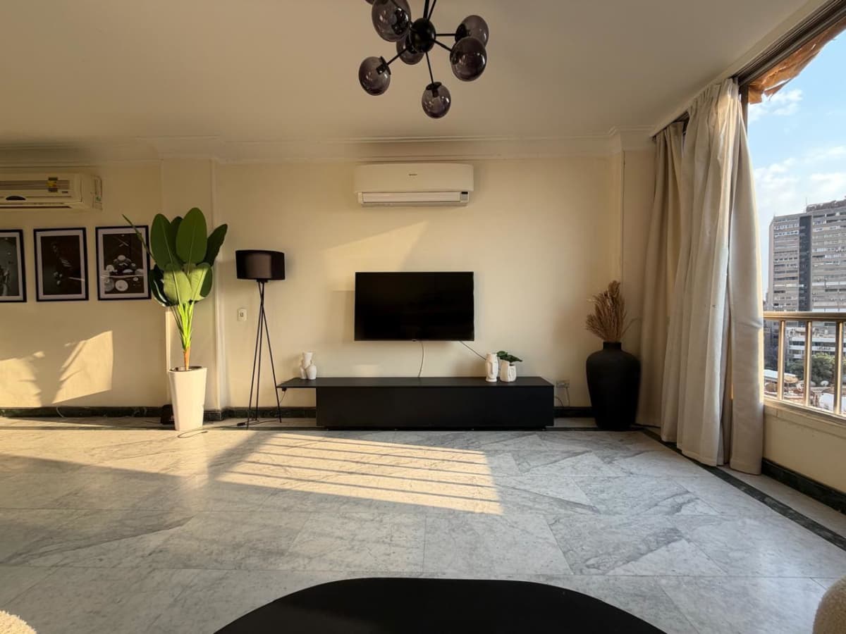 Fully Finished Apartment for Rent in Zamalek|Available  For Short Term