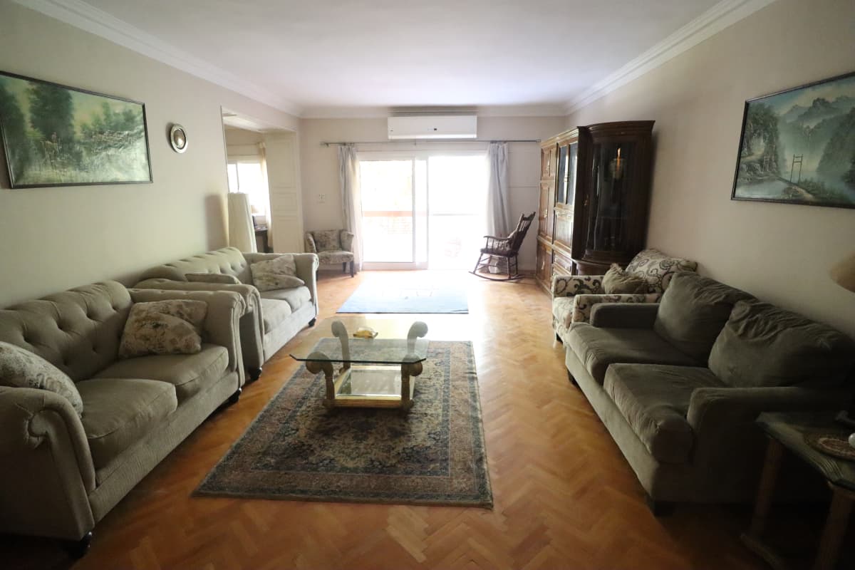 Furnished Apartment In Maadi Sarayat Close To Mustafa Kamel Square 