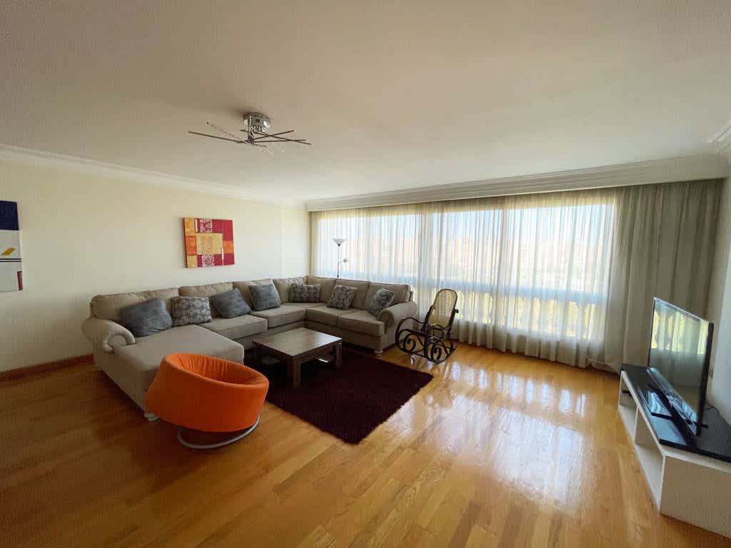 Luxury Furnished Apartment In Maadi Sarayat With Shared Pool.