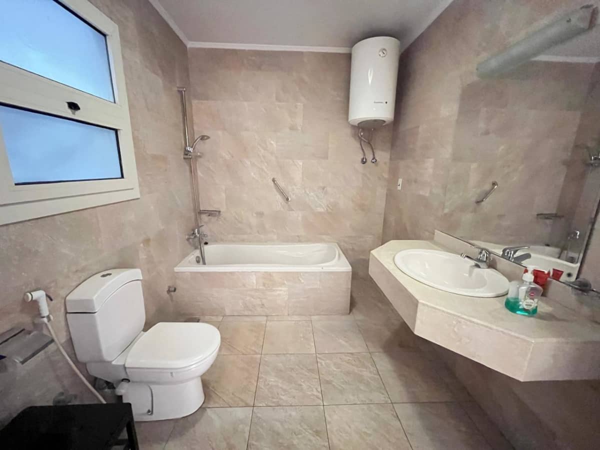 Unique Furnished Duplex For Rent In Maadi Sarayat With Shared Pool.