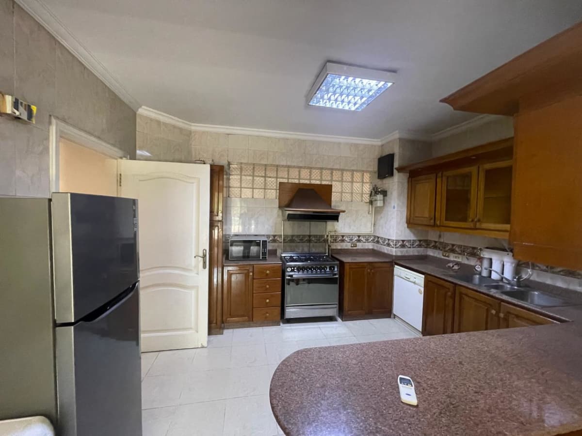Feel At Home In This Charming Furnished Apartment In Maadi Sarayat.