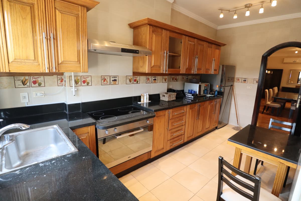 Furnished Apartment For Rent with Wide Reception In Maadi Sarayat