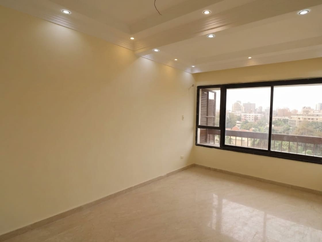 Spacious 4-Bedroom Semi-Furnished Apartment in Maadi