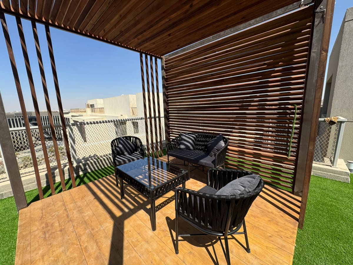 Furnished Studio With Amazing Terrace In New Cairo