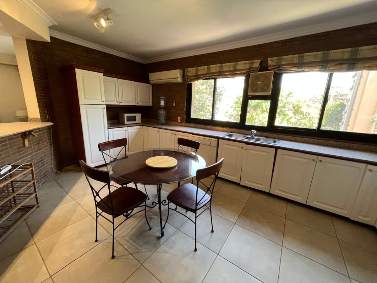Cozy & Elegant Furnished Apartment Surrounded by Maadi Sarayat Charm.