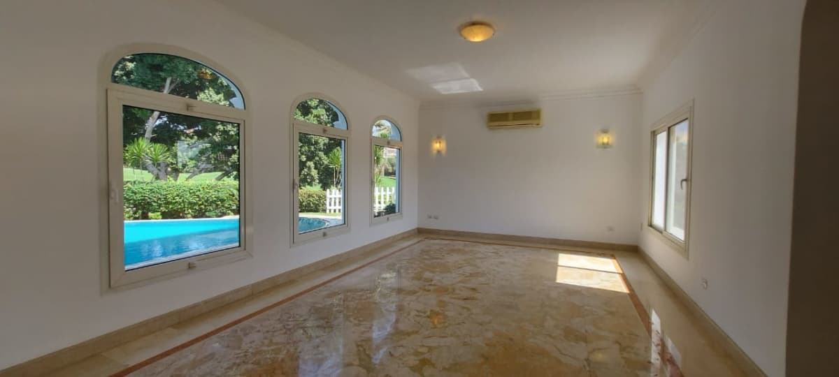 5BR Villa with Private Pool & Garden in Katameya Heights