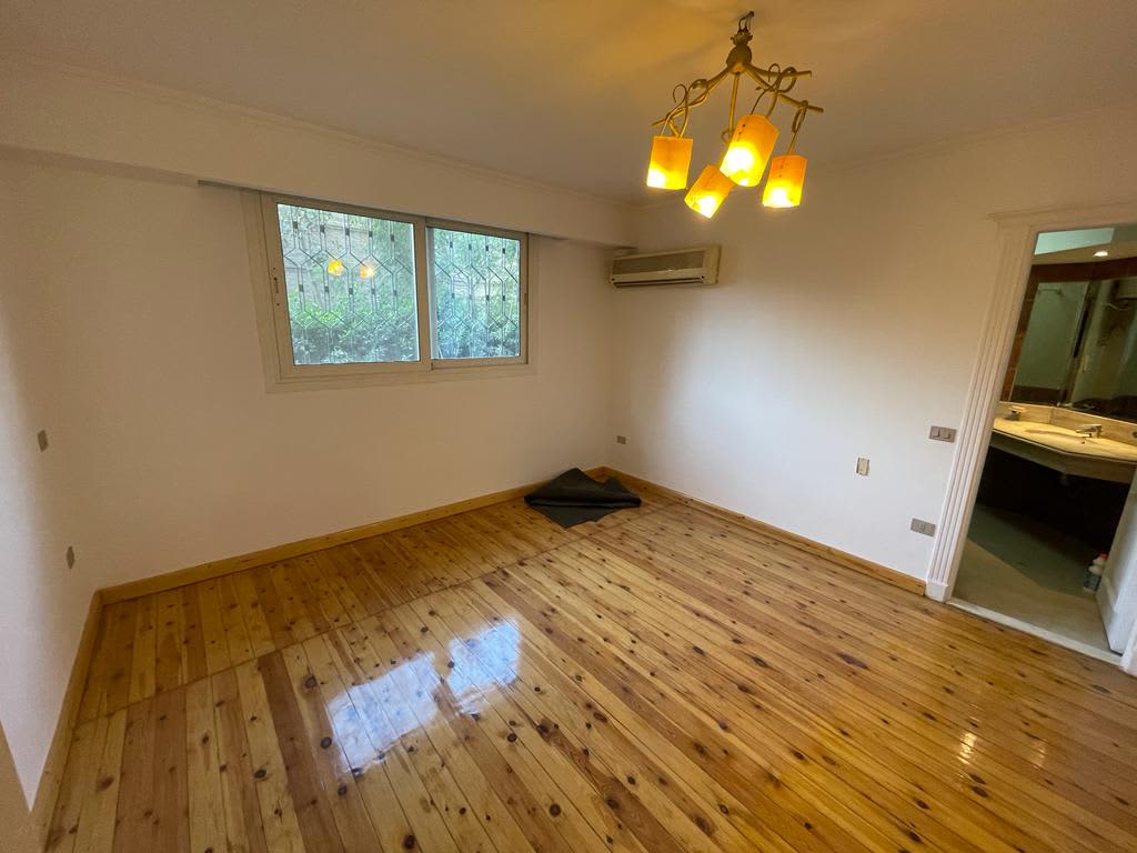 Semi Furnished Ground Floor in Maadi Sarayat