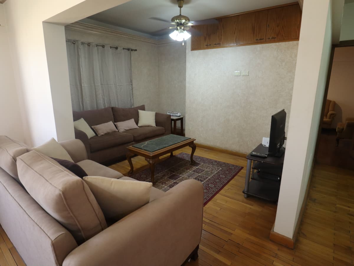 Furnished Apartment With Vibrant Street|126m²|Maadi Degla