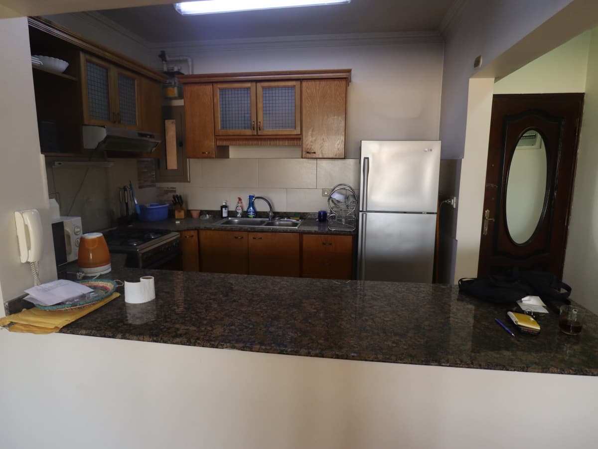 Furnished Apartment With Vibrant Street|126m²|Maadi Degla