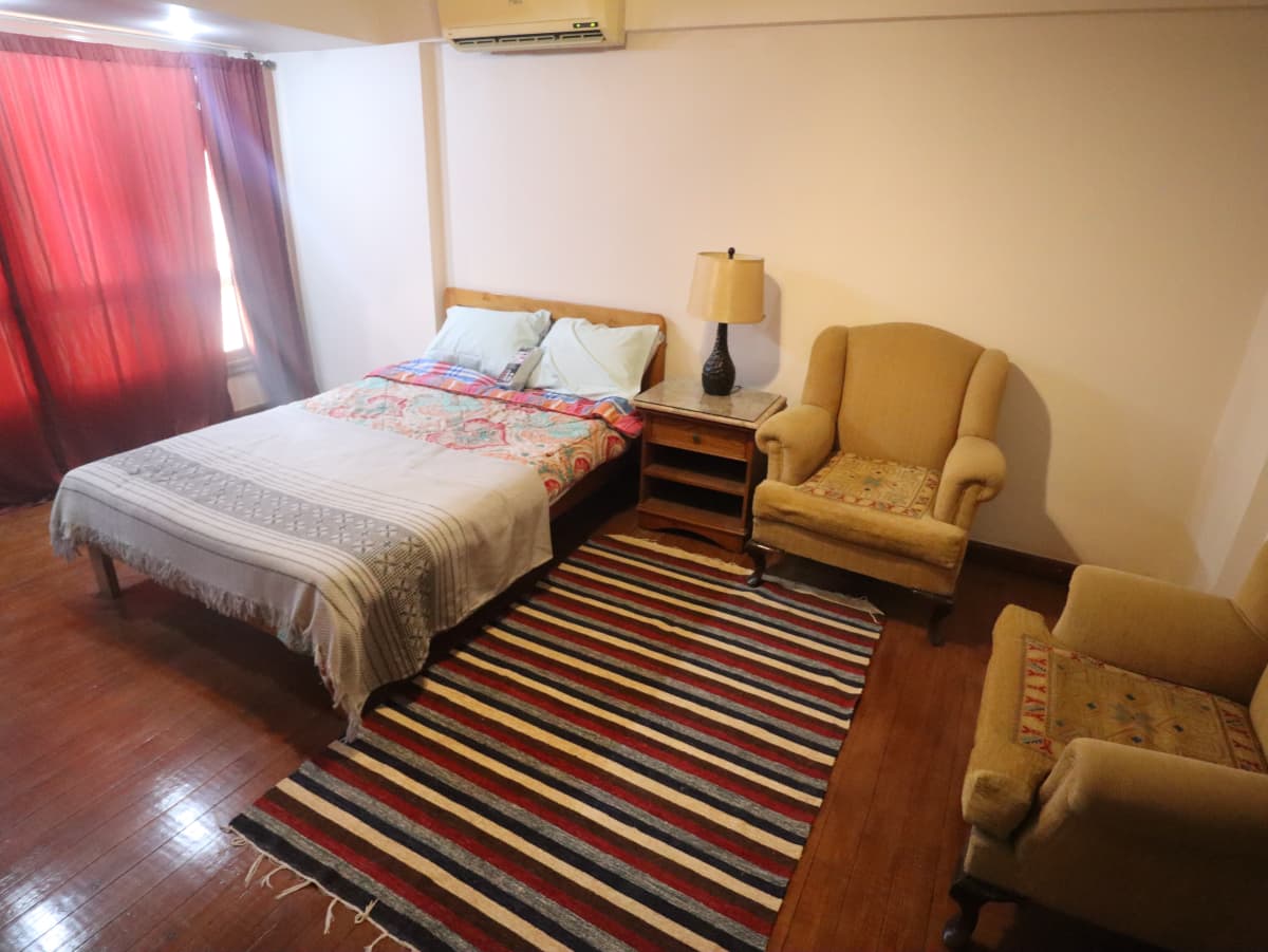 Furnished Apartment With Vibrant Street|126m²|Maadi Degla