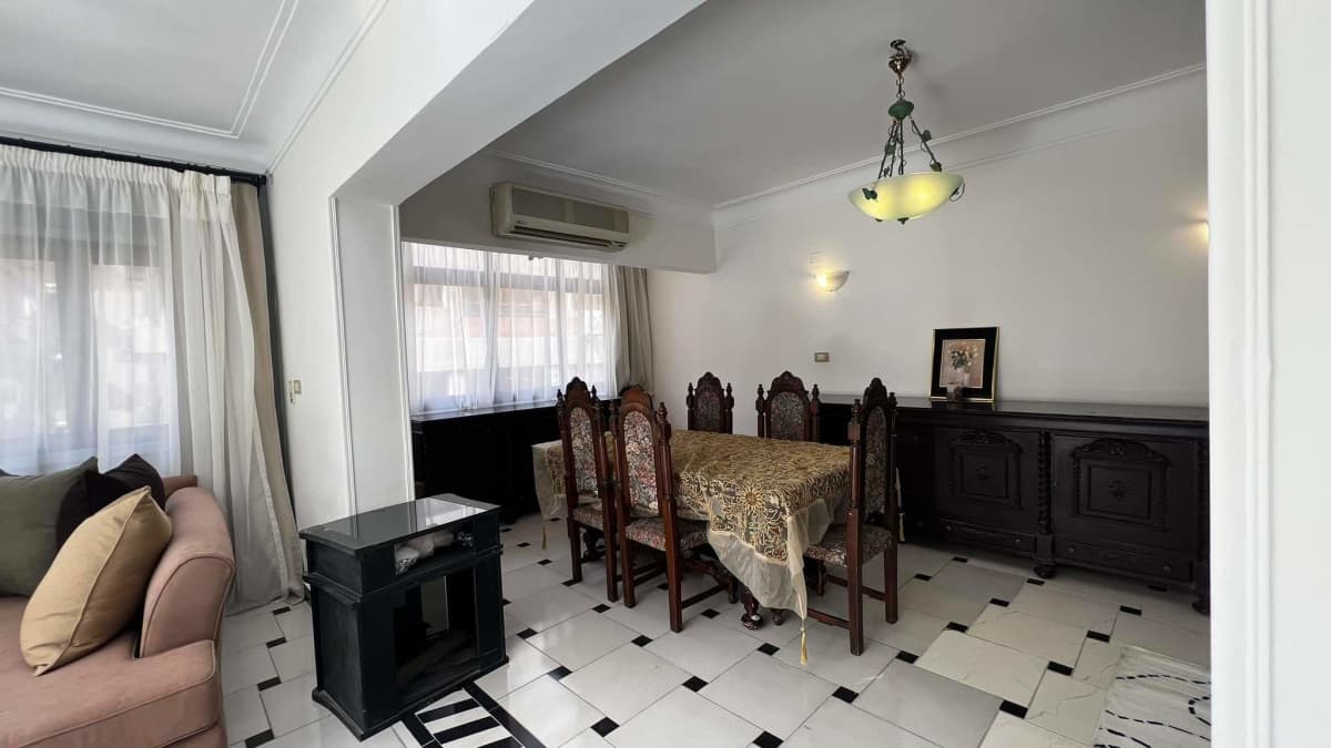 Furnished 2-Bedrooms Apartment With Cozy Area In Maadi Degla