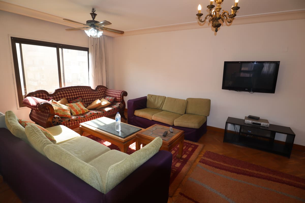 Furnished And Bright Apartment For Rent In Maadi Degla