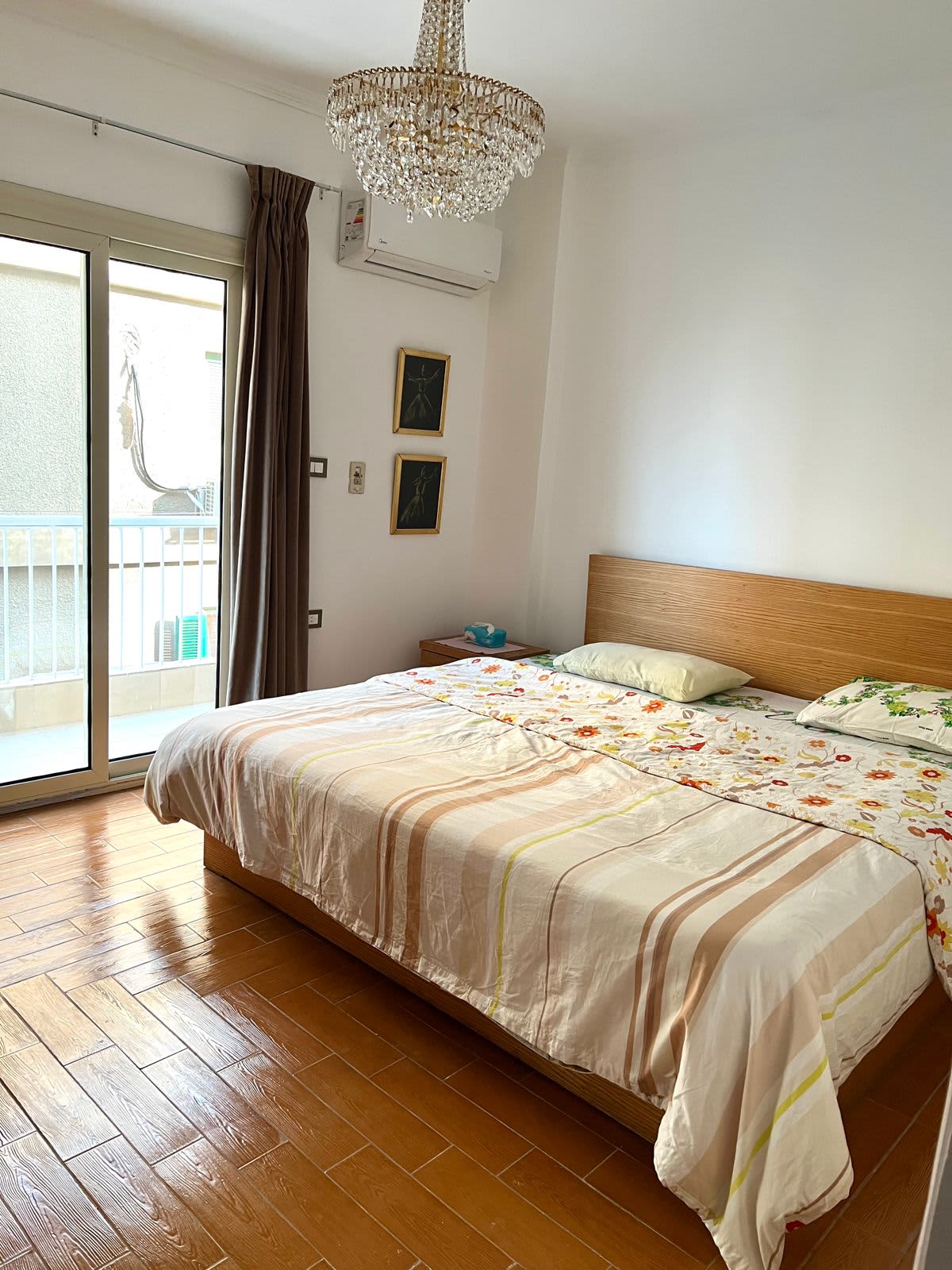 Bright 2-BR Apartment with Private Balcony in Maadi