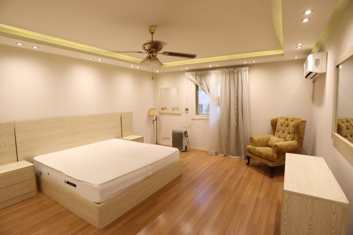 Chic Furnished Apartment For Rent In Maadi Sarayat. 