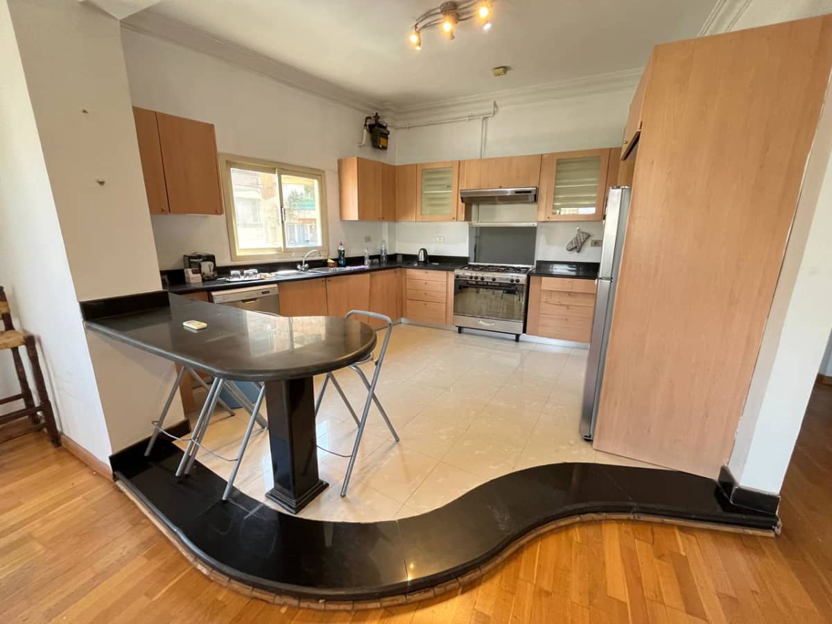 Spacious 3-BR Apartment with Private Balcony in Degla Maadi