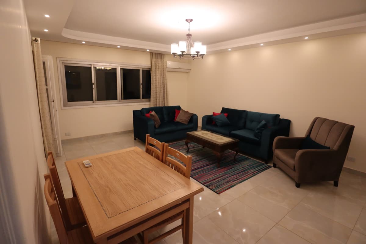 Stylish Comfort In A Furnished Maadi Degla Apartment For Rent.
