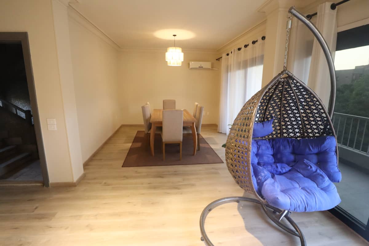 Upscale Furnished Apartment Offering Elegant Living In Maadi Degla.