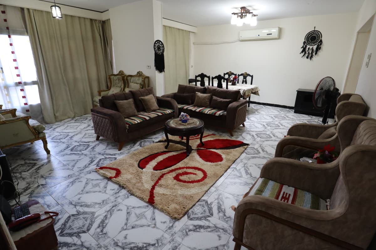 Spacious 3-BR Apartment in Prime Maadi Location