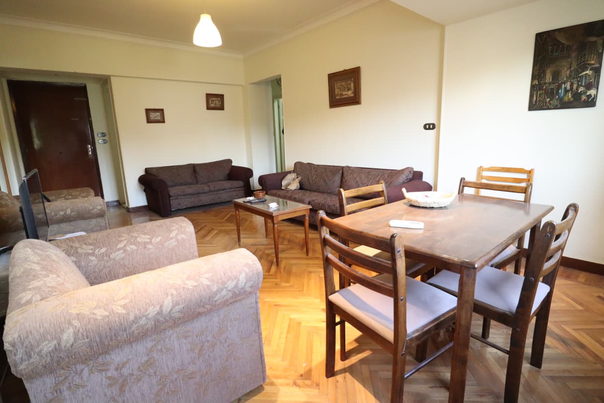 Sunny Apartment With 2-bedrooms In Maadi Degla|126m²