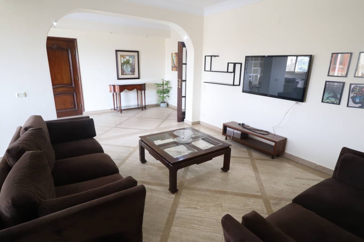 Furnished Apartment For Rent In Maadi Degla|200m²| Wide Balcony