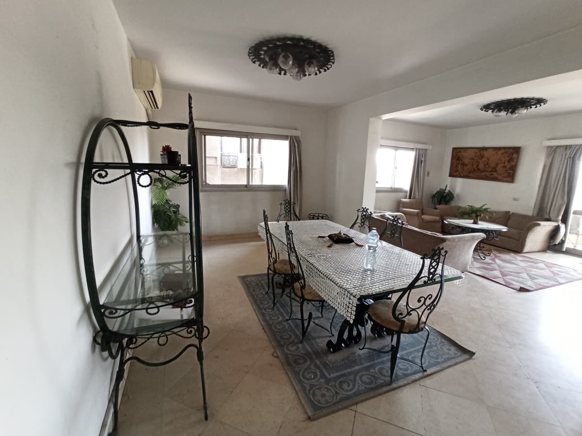 Furnished Apartment For Rent In Maadi Degla With Classic Furnishing