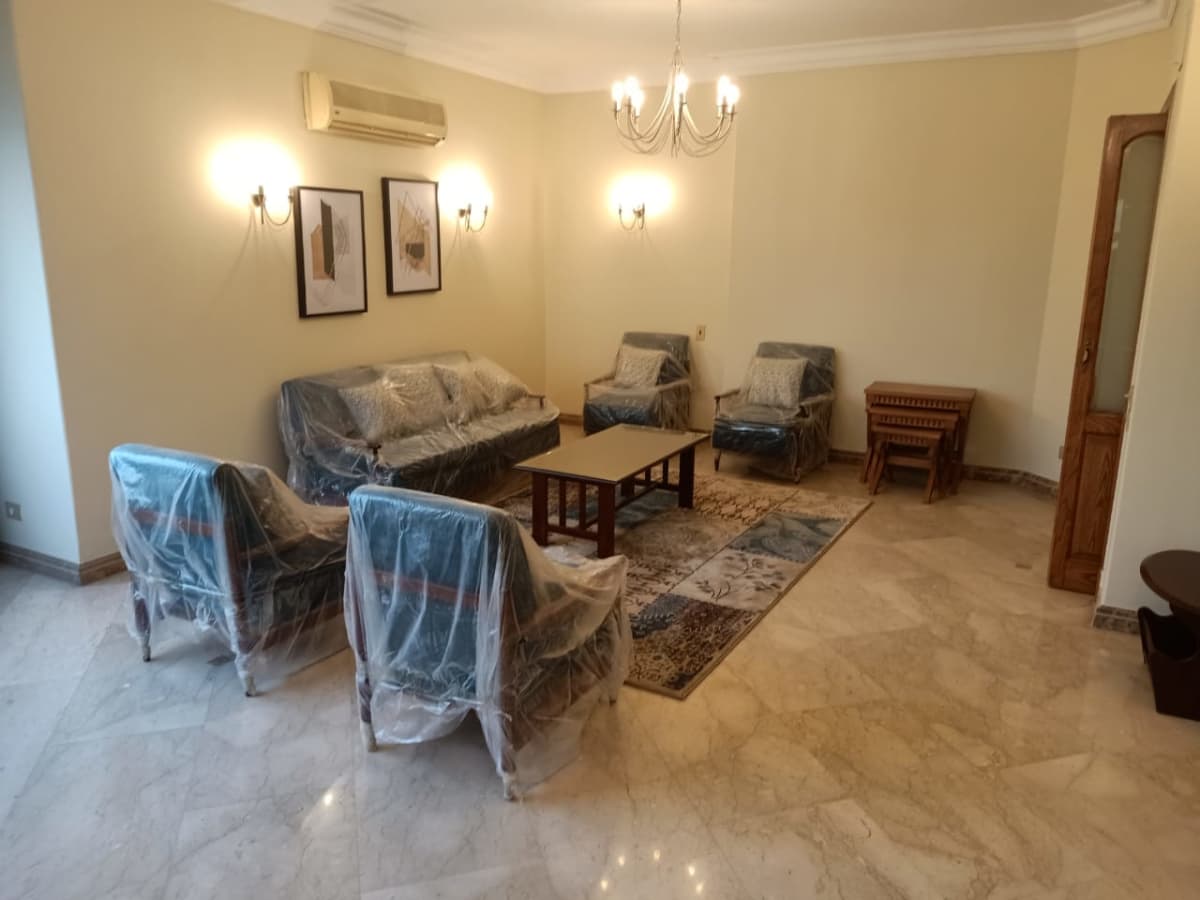 Furnished 4-bedrooms Apartment In Maadi Degla 