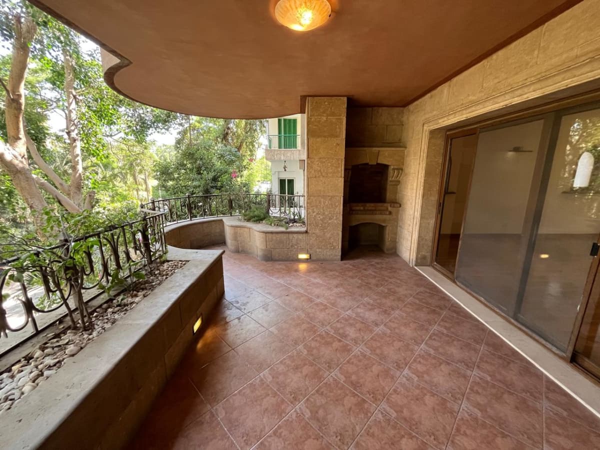 Unique Semi / Furnished Apartment For Rent In Sarayat El Maadi.