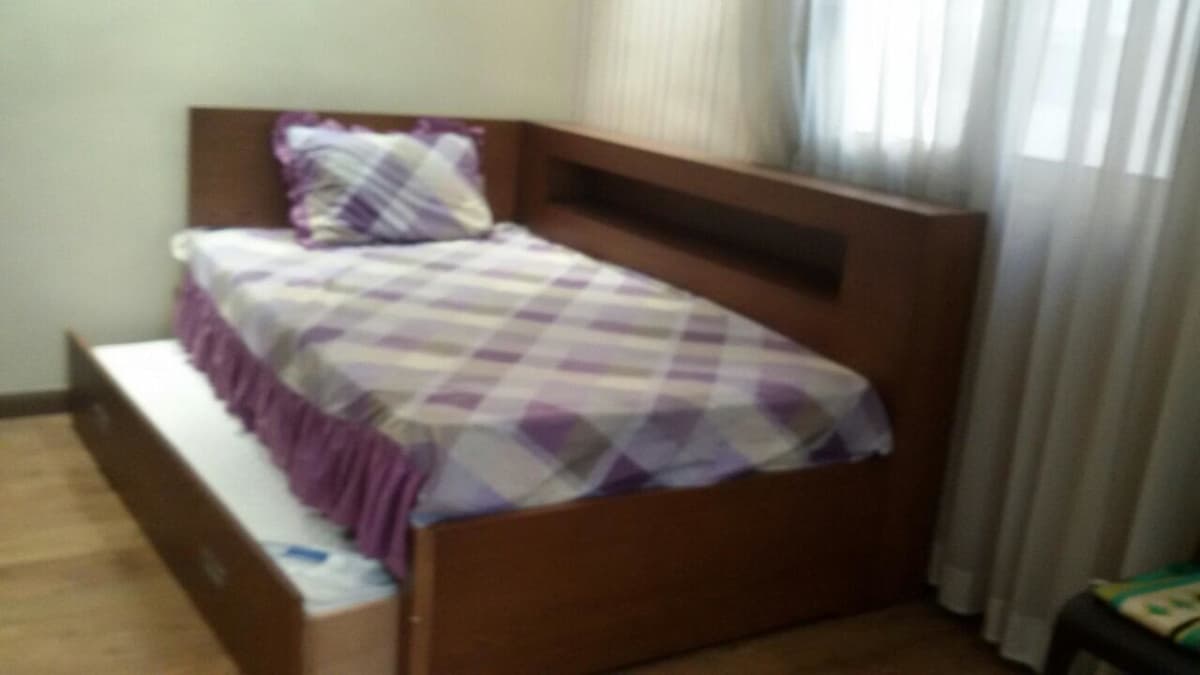 Spacious 2-BR Apartment with Private Balcony