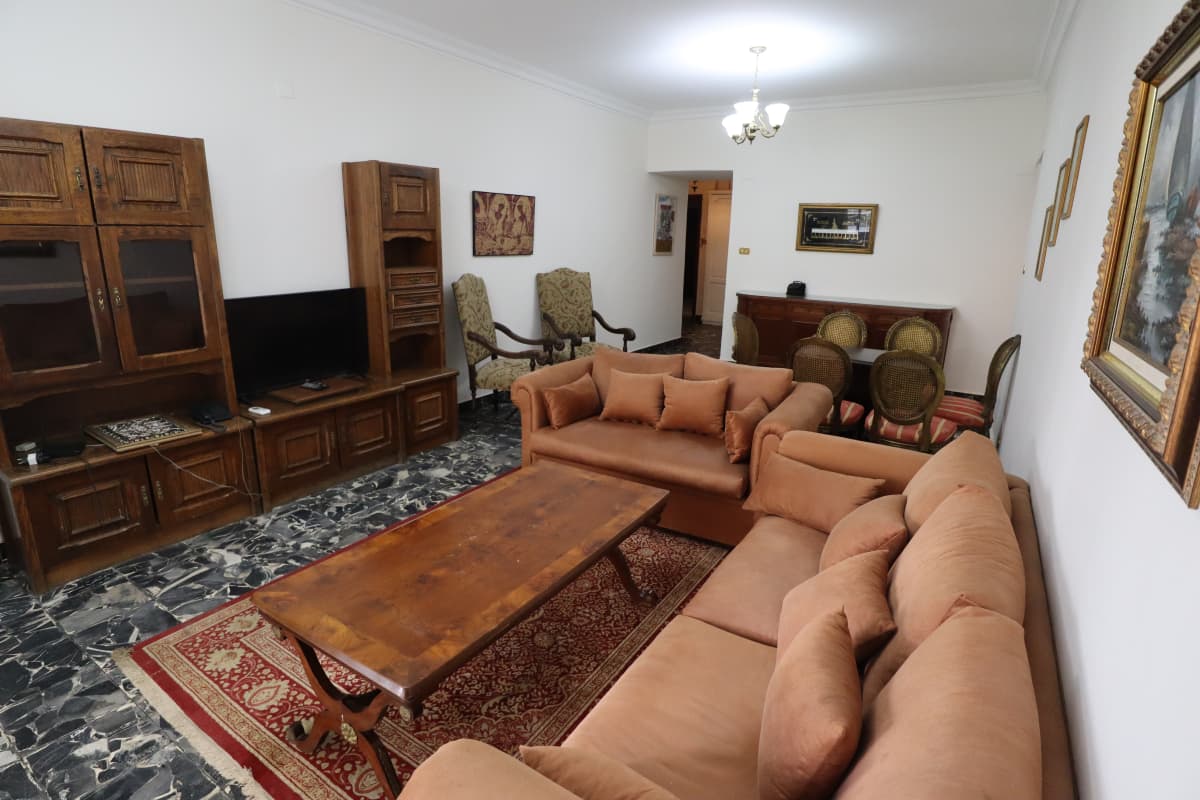 Furnished 3-Bedrooms Apartment In The Heart Of Maadi 