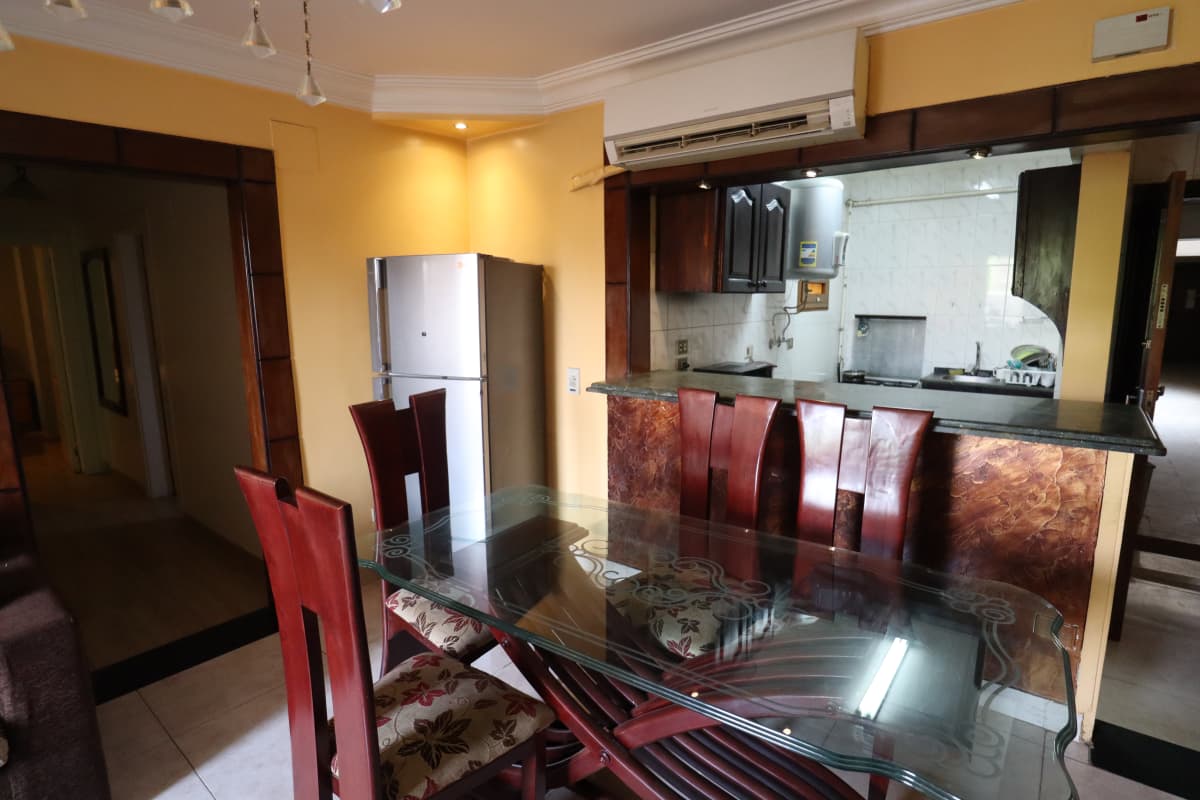 Furnished Apartment For Rent In Maadi Sarayat| Open Kitchen