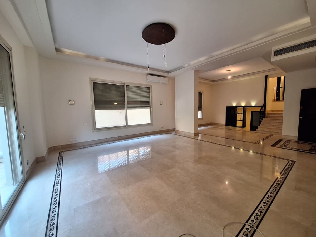 Semi Furnished Duplex with Pool In Maadi Sarayat|500m²