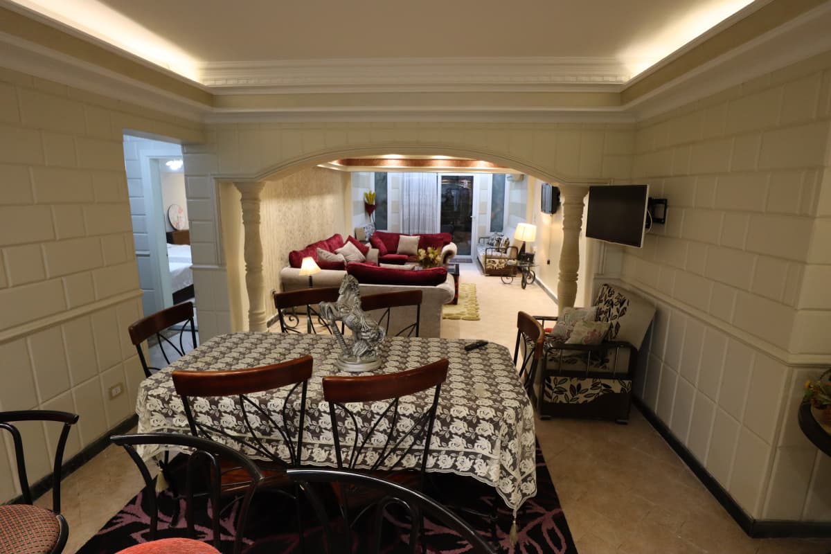Furnished Ground Floor For Rent In Maadi Degla|200m².