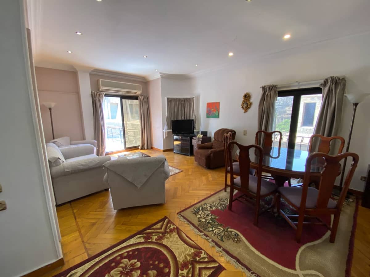Furnished Penthouse With 1-Bedroom In Zamalek