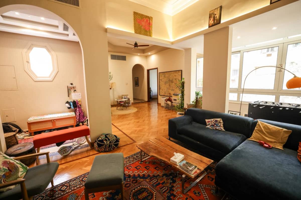 Specious 4-Bedrooms With Nanny Room In Zamalek