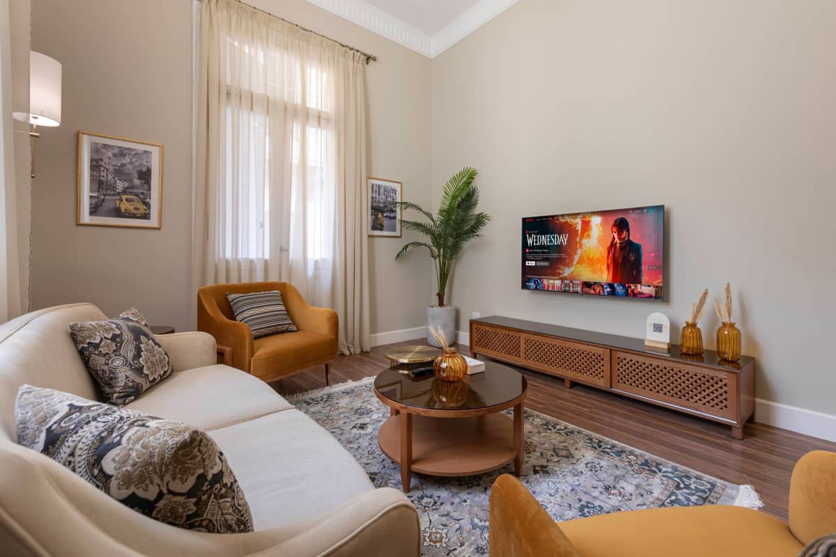 2 غرف نوم شقق فندقية للإيجار في Downtown Cairo