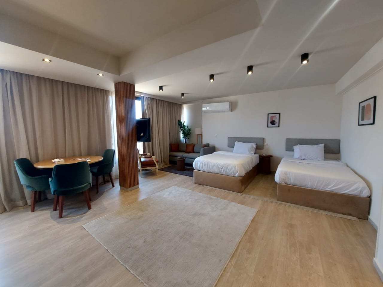 Furnished Studio Roof In Zamalek|60m²|With View Nile.