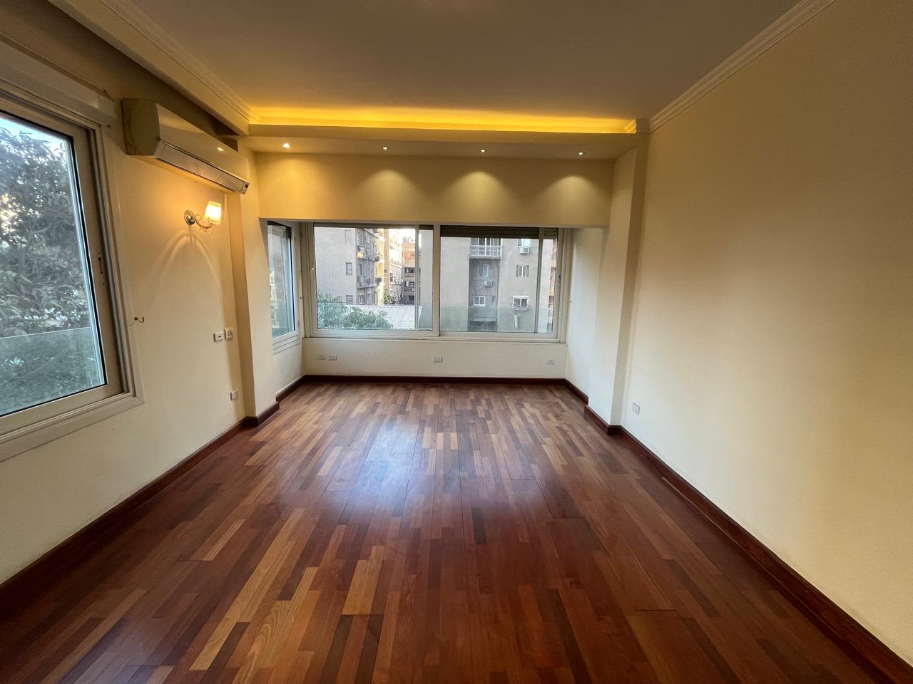 Semi Furnished Apartment For Rent In Zamalek| Wooden Layout.