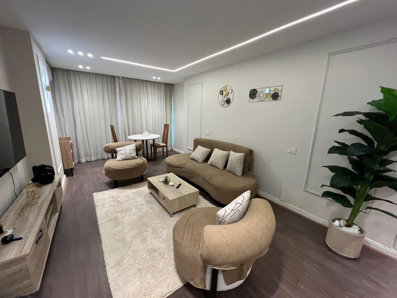 Furnished Apartment With Modern Furniture In Zamalek.