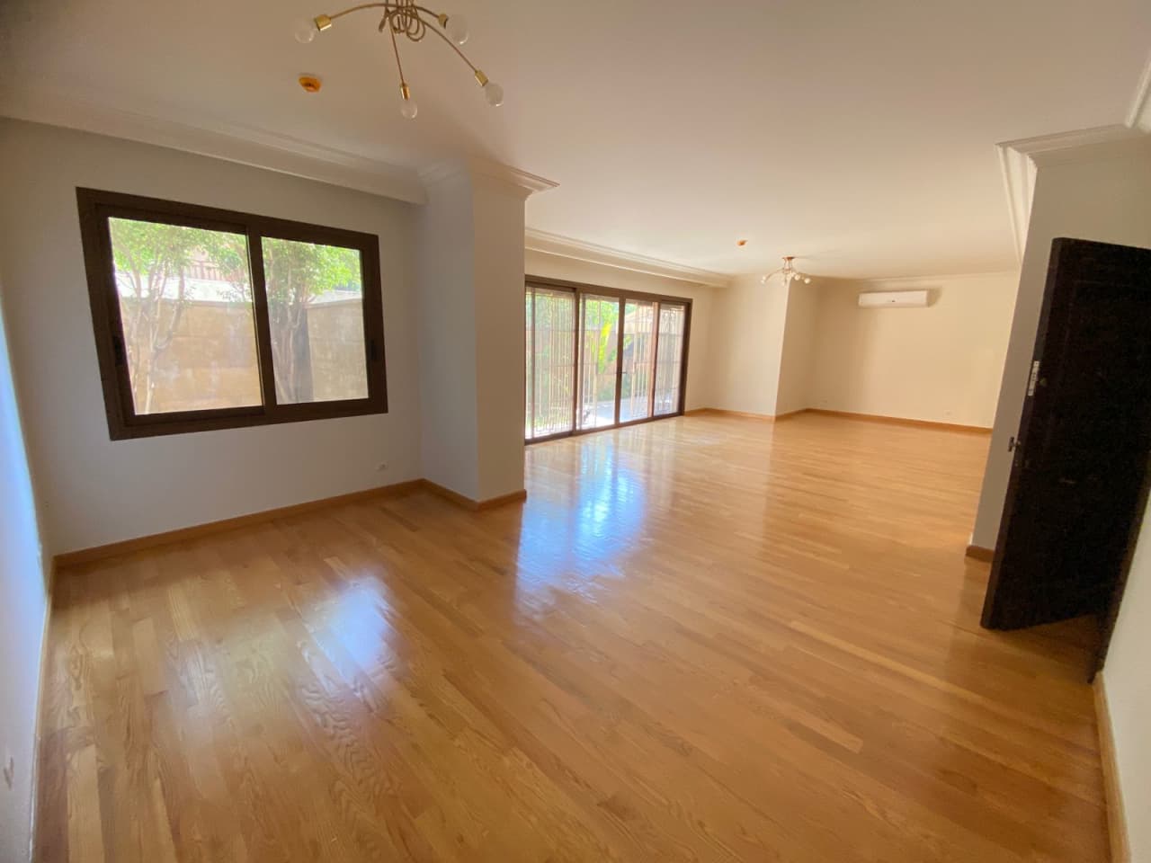 Semi Furnished Ground Floor Apartment with Garden & Pool in Maadi Sarayat