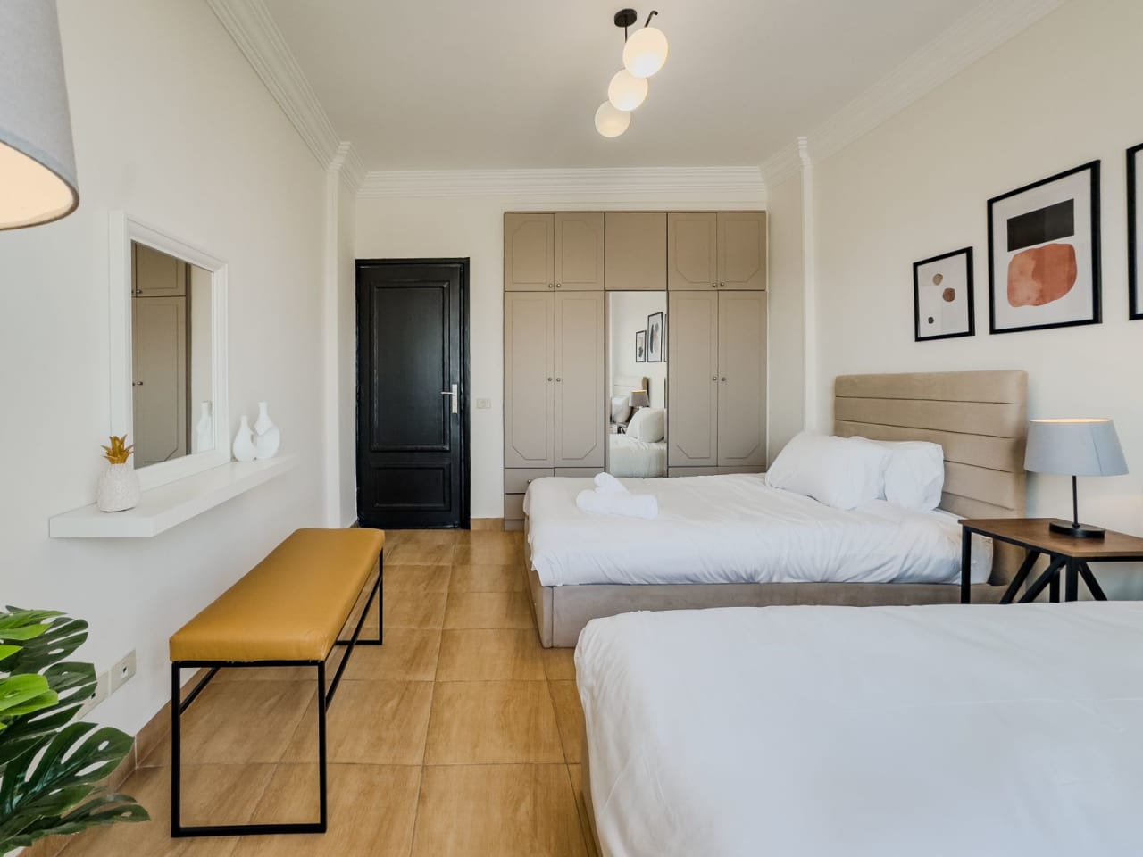 Furnished Apartment With 3bedrooms In Maadi Sarayat.