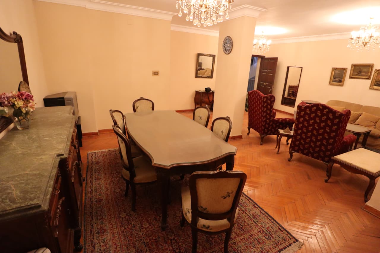3-Bedrooms Apartment For Rent in Zamalek
