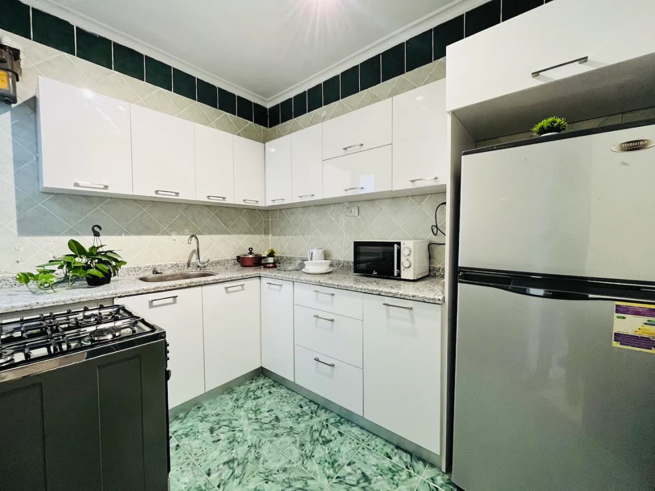 Furnished Apartment With Bright Interiors In Maadi Sarayat.
