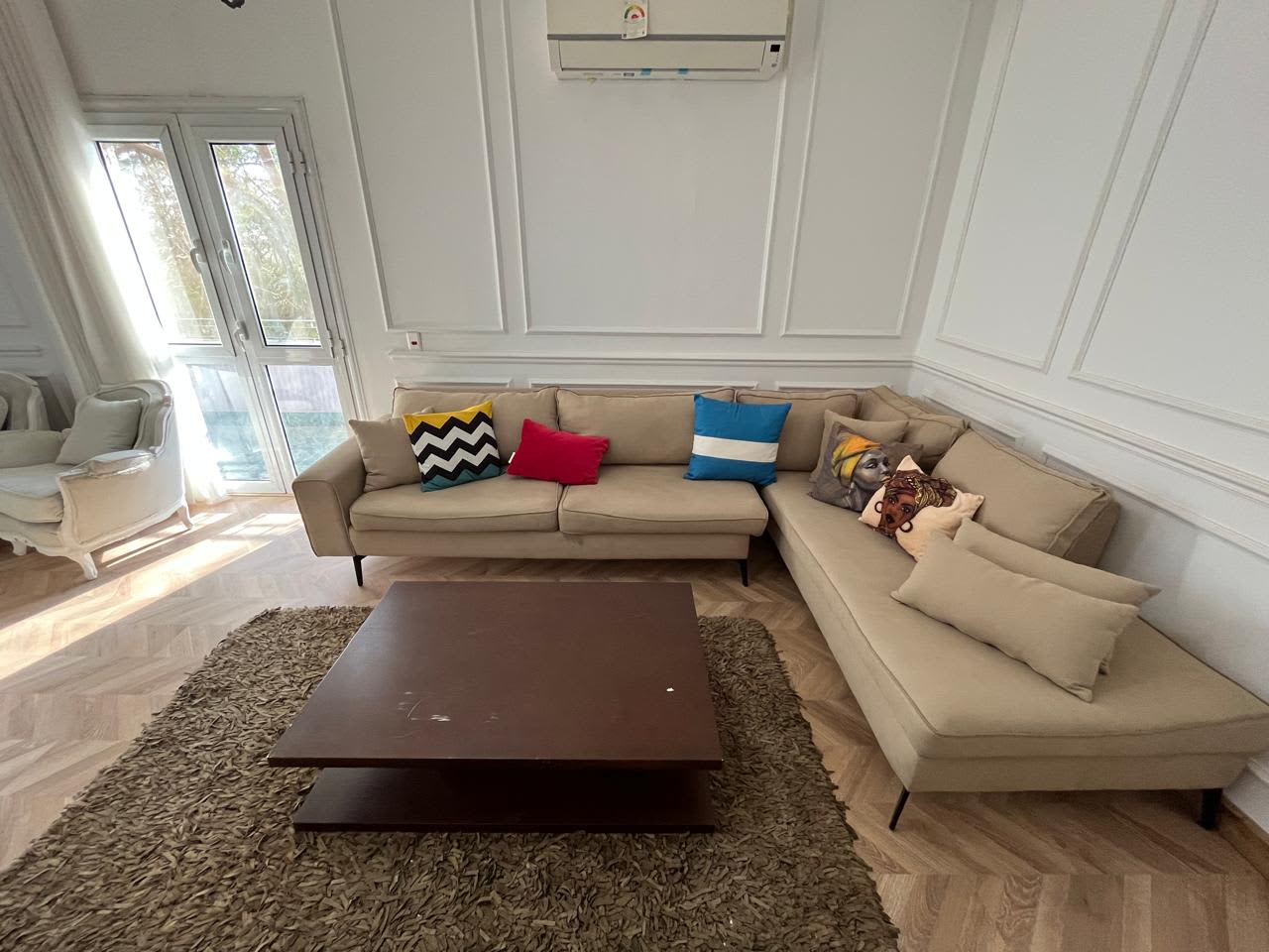 Airy Apartment with Natural Light in Maadi Sarayat