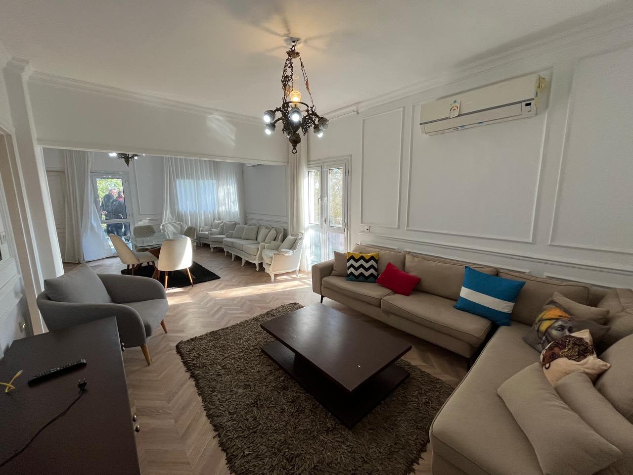 Airy Apartment with Natural Light in Maadi Sarayat