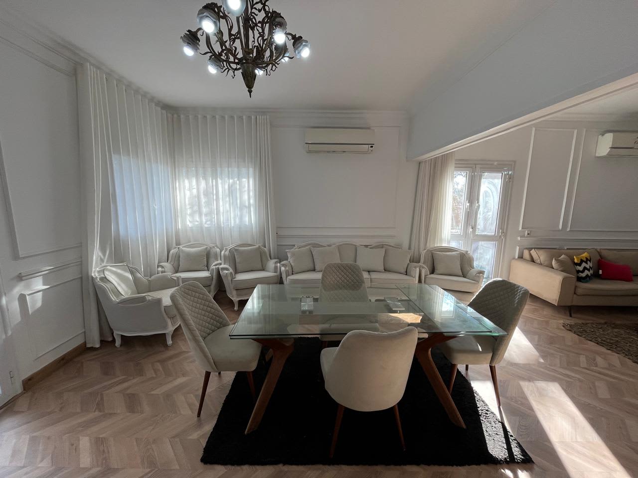 Airy Apartment with Natural Light in Maadi Sarayat